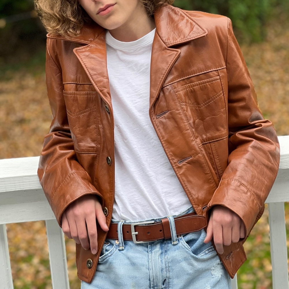 🔥Vintage Leather Jacket EUC🔥 - Picture 2 of 11